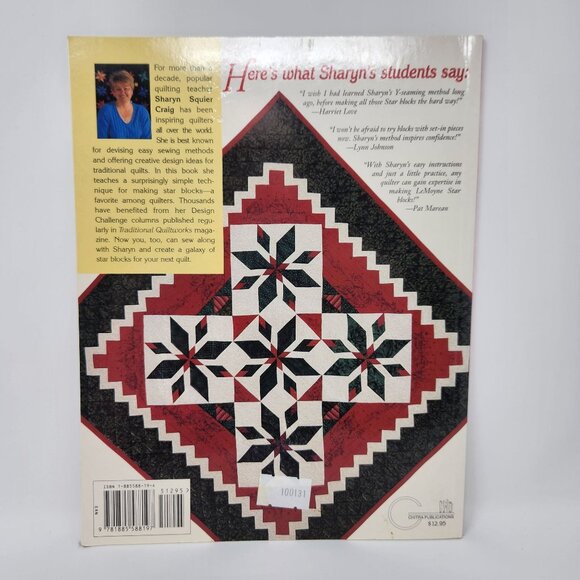 LeMoyne Stars Made Easy Quilting Book By Sharyn Squier Craig, Vintage - Picture 2 of 9